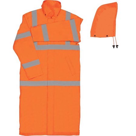 K TAY DESIGNS 50 in. Rain Coat Orange2XL K 1115089